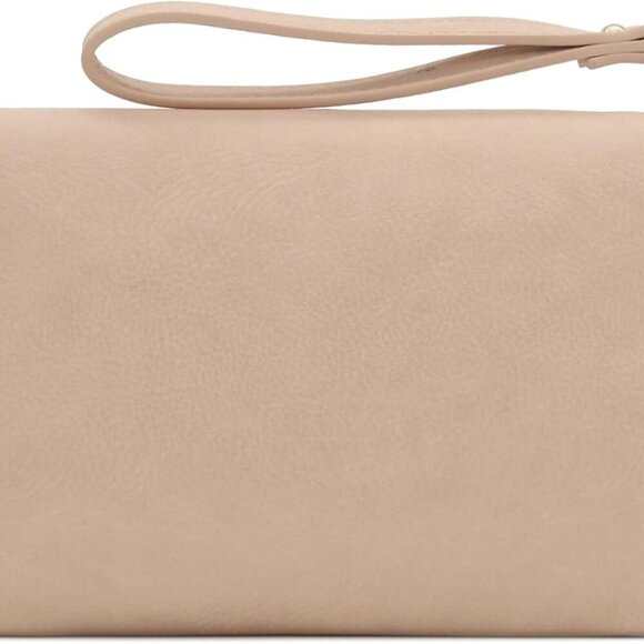 Envelope Wristlet Clutch Crossbody Bag with Chain Strap - Picture 5 of 8